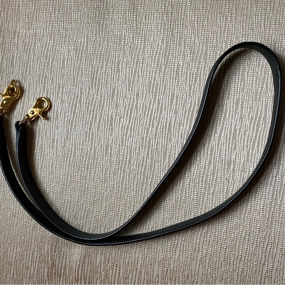 Zac Posen Eartha Double Handle Satchel Luxury Black Purse Full Size - Picture 16 of 16